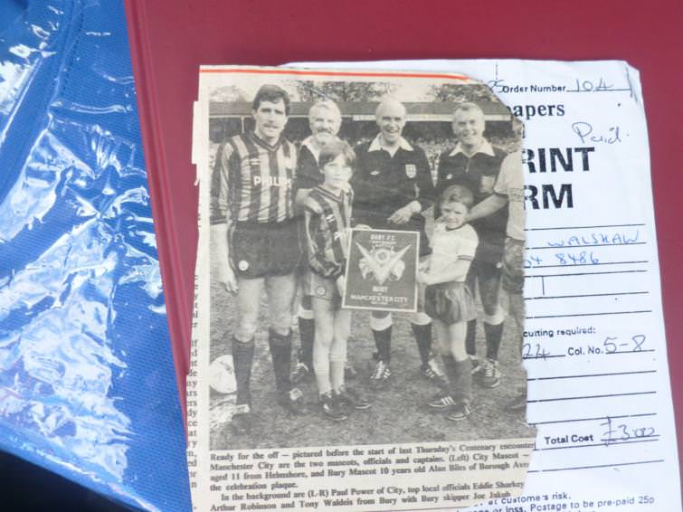 Tony’s got a real footballing tale to tell!